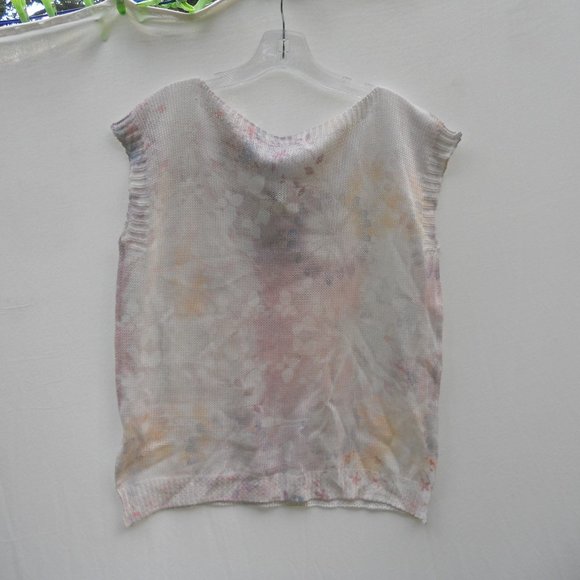 Luisa Ricci Knit Vest Sweater Italy S Sleeveless NWT - Picture 2 of 7